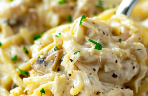 Easy Chicken Tetrazzini