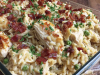 Dump-and-Bake Chicken Alfredo Rice