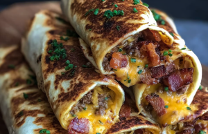 Garlic Butter Bacon Cheeseburger