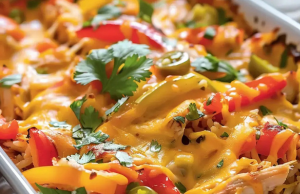 Fajita Chicken Casserole