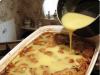 Grandma’s Old-Fashioned Bread Pudding with Vanilla Sauce