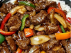 Chinese Pepper Steak with Onions & Peppers