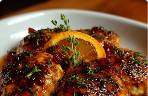 Cranberry-Orange Chicken Meatballs