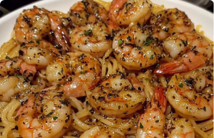 Garlic Shrimp Pasta Butter