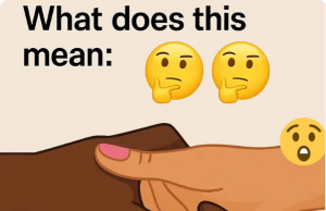 When a Man Gently Scratches the Palm of a Woman’s Hand