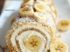 Banana Cream Cheesecake Roll