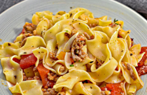 Italian Drunken Noodles