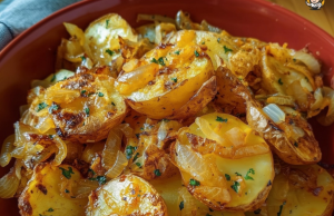Oven-Fried Potatoes & Onions
