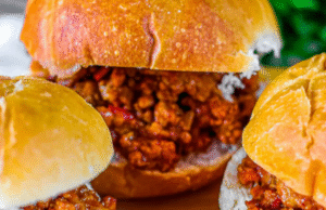 Homemade Sloppy Joes