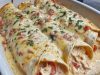 Queso Chicken Enchiladas
