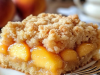 Southern Peach Crumb Cake