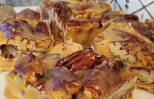 Toffee Pecan Dream Bars