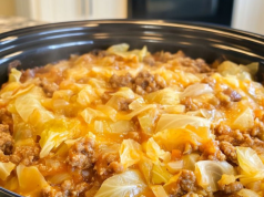 Slow Cooker Amish Cabbage Roll Casserole