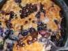 Flourless Cottage Cheese Blueberry Cake