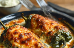 Baked Chile Rellenos