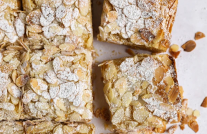 Almond Croissant Blondies