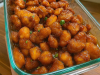 Sticky Honey Garlic Chicken Bites