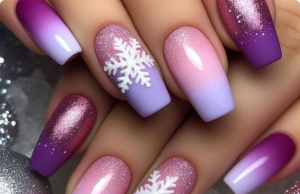 13 Enchanting Christmas Ombre Nail Designs—Where Festive Meets Fashion-Forward