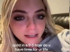 After Her First Day at the 9-5 Job, Woman Breaks Down In Tears